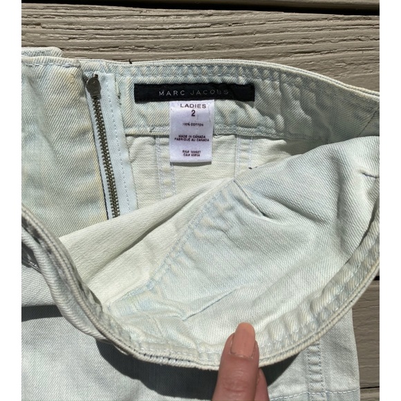 Marc Jacobs Jean Corset Top with Pink Laces size 2 - Picture 4 of 5